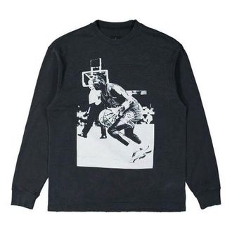 Nike Jordan Air Jordan x Union Crossover Photo Round Neck Pullover Black White DM2841-045
