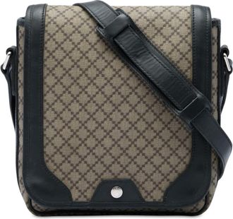 Gucci Pre-owned Gucci Diamante Coated Canvas Crossbody Unisex NQ70EPO5DLHOGSYY