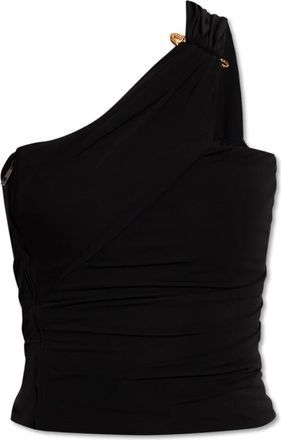 Versace Top met blote schouder - Dames - Tops zonder mouwen - Zwart - S - Tops