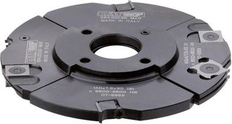 CMT 694.001.40 SET 3 TESTE X CANALI LATERALI REGOLABILI HW D=160x4-15x40