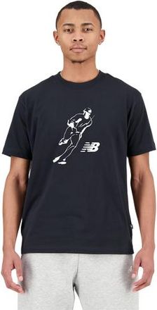 New Balance Mens Shohei Always On Logo T-Shirt - Black/White Size XXL