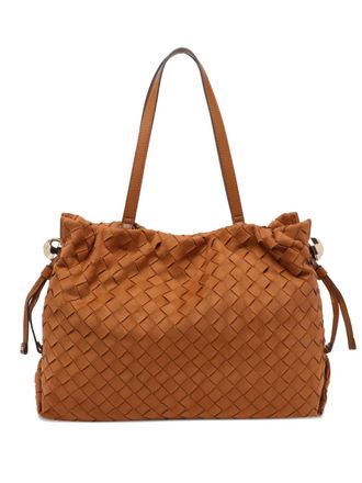 Liu Jo woven sequoia tote bag - Marrone