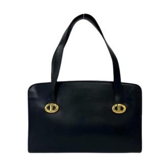 Dior Pre-owned Vintage Tote Bag - Dames - Pre-owned - Zwart - Maat: ONE Size Leer