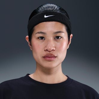 Nike Unisex Swoosh Classic Headband in Black | N1012407-010