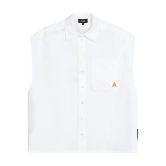 ALIX The Label Alix The Label - Mouwloze Blouse - Dames - Blouses & Shirts - Wit - Maat: S