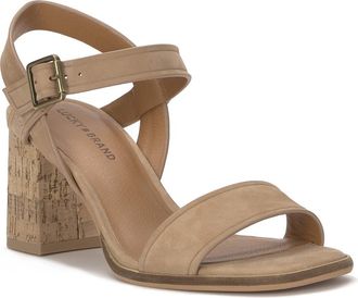 Lucky Brand Hallia Ankle Strap Sandal in Cortado at Nordstrom Rack, Size 7.5