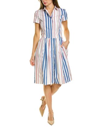Oscar De La Renta Oscar De La Renta Midi Shirtdress