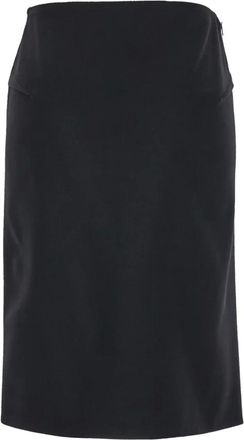 Versace Dames, Rokken, Zwart, Maat: S Wol