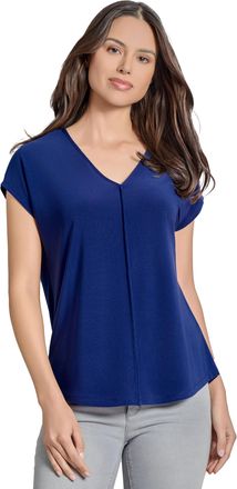 Jones New York Womens Ity V Neck Cami, Pacific Navy, M