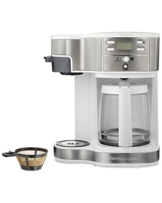 Hamilton Beach 12-Cup 2-Way Programmable Coffeemaker