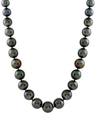 Splendid Pearls 14K 8-12Mm Tahitian Pearl Necklace