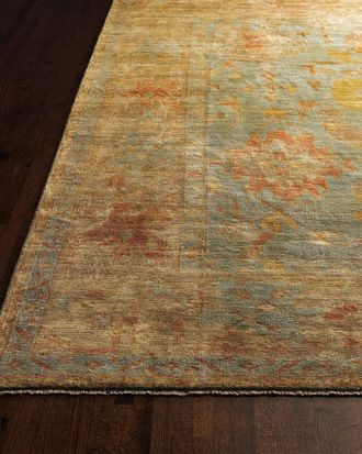 Exquisite Rugs Victorian Oushak Rug, 8 x 10