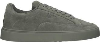 Blackstone Quartz Beverly suède sneakers grijs