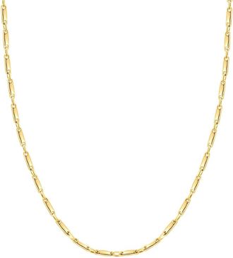 Pompeii3 14k Yellow Gold Womens 24 Chain Necklace 8.50 Grams 2.5mm Thick