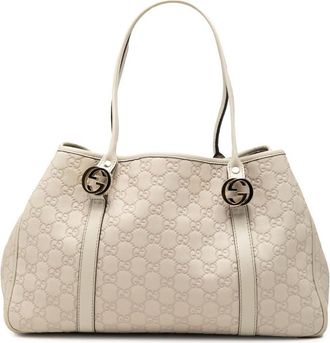 Gucci Pre-owned Gucci ssima Twins Tote Ladies OG8QME2V8YT49HLD