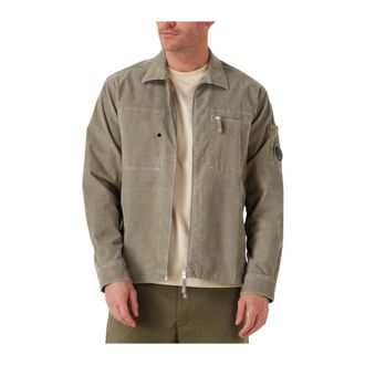 C.P. Company C.p. Company, Heren, Jassen, Groen, Maat: XL Corduroy