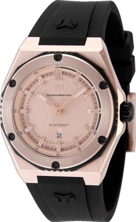 Technomarine Womens TM-416048 Ladies Coral Legacy Watch - Rose Gold - One Size