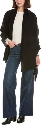 Amicale Cashmere Plain Weave Solid Cashmere Wrap