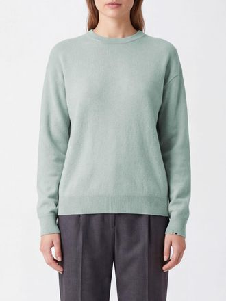 Extreme Cashmere Maglia girocollo in puro cashmere con spalle scese e bordi a costine