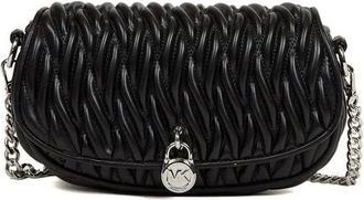 Michael Kors Mila Small Convertible Crossbody Bag - female - Michael Kors - Cross Body Bags - Black - ONE SIZE - Bags