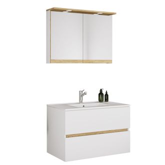VCM Conjunto De Muebles De Ba&ntilde;o Con Lavabo Cosila-i 81 101x81x47 - Vcm