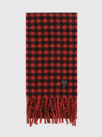 Ami Scarf Men color Ruby