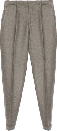 BRIGLIA 1949 Pantaloni sartoriali con pieghe - Grigio
