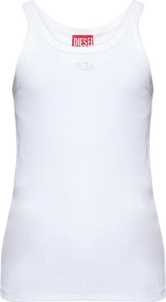 Diesel T-Wife-DCO tanktop met logo - Wit