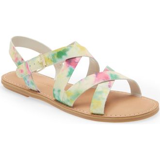 Toms Sicily Flat Sandal in Multi-Color at Nordstrom Rack, Size 7.5