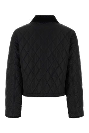 Burberry Quilted Nylon Jacket - Black