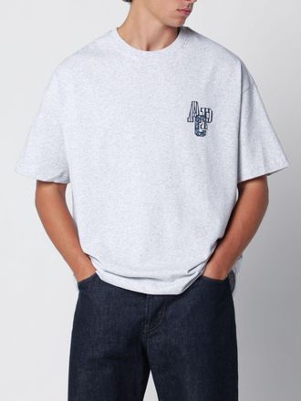 A.P.C. A. P.C. T-shirt relaxed fit in cotone organico con logo a contrasto