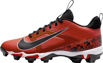 Nike Nike Alpha Menace 4 Shark NRG Football Cleats (FQ4536-600, Picante Red/White/Black), Picante Red/White/Black, 10.5 UK