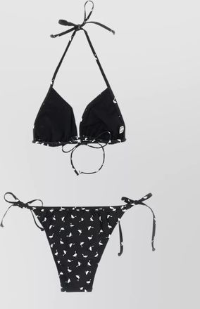 Moschino printed bikini
