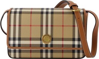Burberry Hampshire Shoulder Bag Beige