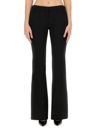 Moschino Crepe Trousers - Black