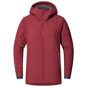 Hagl&ouml;fs Mimic Alert Hood Kunstfaserjacke f&uuml;r Damen | rot