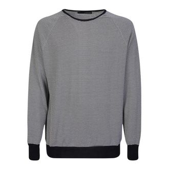 Lardini Round-neck Knitwear, male, Multicolor, Size: M Eplmml295 Ep60036 Round-neck Knit