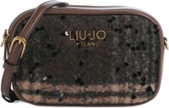 Liu Jo Af6100 T759A Cameratas - Dames - Tassen - Bruin - Maat: ONE Size Poliester