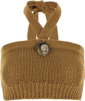 Alanui Top Island Memories - - Tops - Donna - Marrone - S