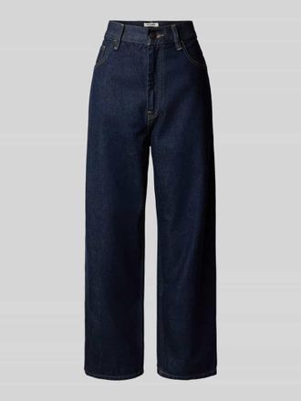 Carhartt Work in Progress Baggy Fit Jeans mit 5-Pocket-Design in Dunkelblau, Gr&ouml;&szlig;e XS