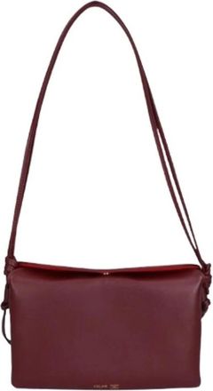 Celine Pre-owned Cross Body Bags, female, Red, Size: ONE SIZE Pre-owned Vintage Shoulder Bag