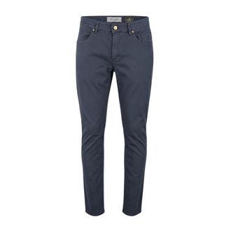 Jeckerson Slim-fit Trousers, male, Blue, Size: W40 Slim-fit Trousers
