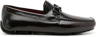 Ferragamo Mens Black Loafers, US Size 5.5