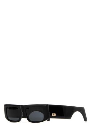 Valentino Garavani Black Acetate Sunglasses