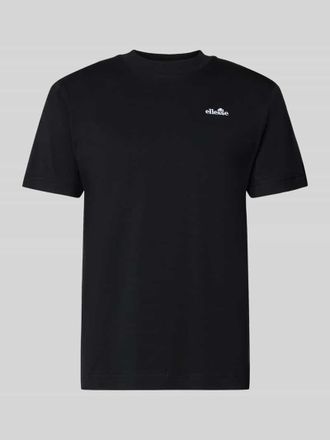 Ellesse T-Shirt mit Label-Stitching Modell ACCIANO CLASSIC in Black, Gr&ouml;&szlig;e XXL