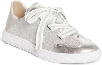 Jimmy Choo London Diamond Light Flex T-Toe Sneaker in V Silver at Nordstrom, Size 10.5Us