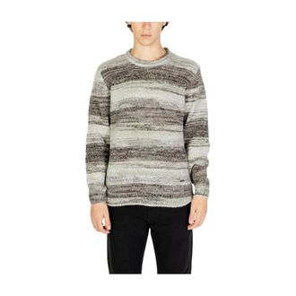 Gianni Lupo Heren, Truien, Grijs, Maat: 3XL Wol