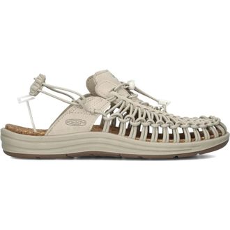 Keen Schoenen, Heren, Beige, 40 EU, Su&egrave;de, Stijlvolle Taupe Su&egrave;de Sandalen