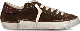 Philippe Model Sneakers Prsx Tennis - Heren - Sneakers - Bruin - 41 EU - Katoen - Schoenen