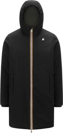 K-Way Lichtgewicht- Opvouwbaar Jack - Heren - Parka Jassen - Zwart - 2XL - Polyester - Jassen